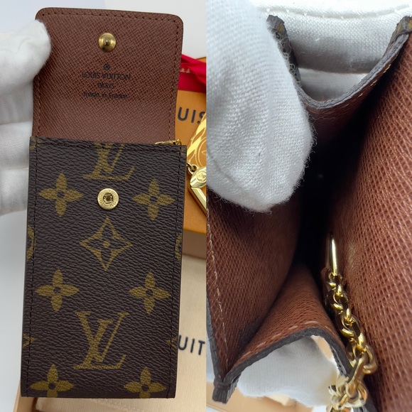 Authentic NEW Louis Vuitton Monogram Porte cles badge - Picture 4 of 9